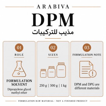 DPM — Formulation solvent