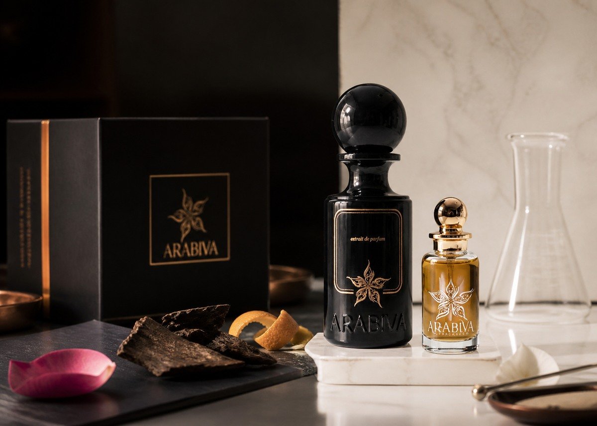 The Arabiva perfume workshop in Kuwait
